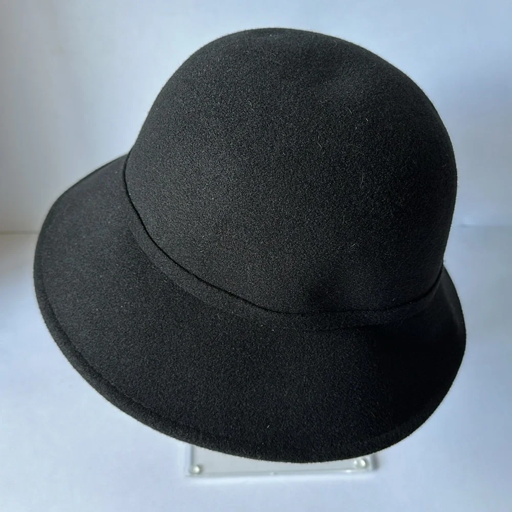 NWT SCALA Black Bucket Hat